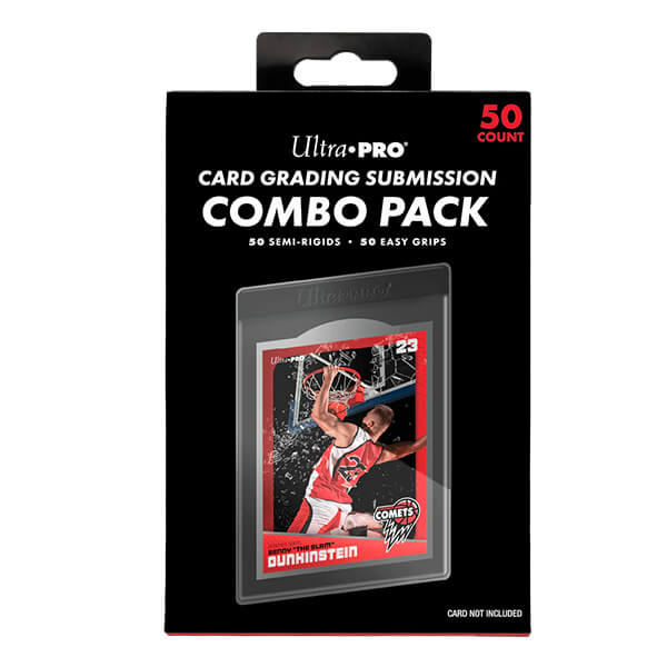 Grading Card Submission Combo Pack - Polotuhé + Easy Grip obaly - 50 ks