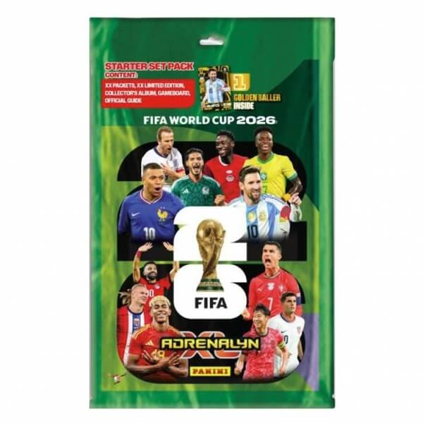 FIFA World Cup 2026 - starter pack - fotbalové karty DE