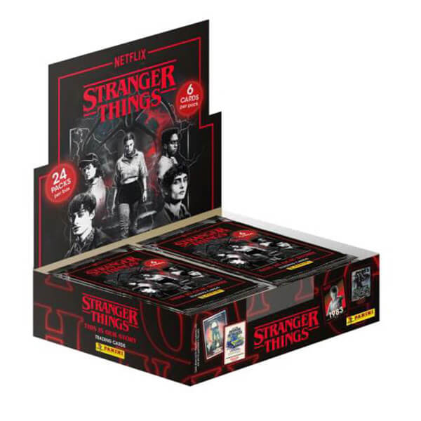 Sběratelské karty Stranger Things - box (24 balíčků)