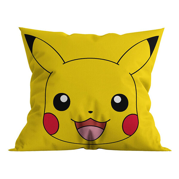 Polštář Pokémon Pikachu - čtverec
