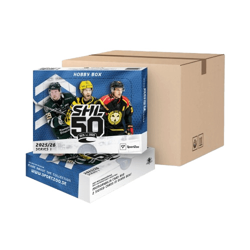 2025-2026 Svenska hockeyligan SHL 1. série Hobby case - hokejové kartičky