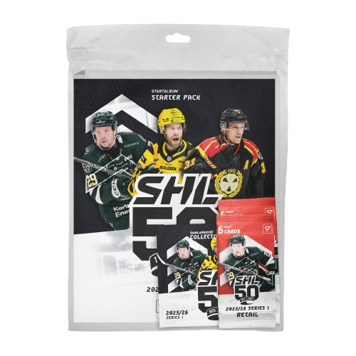 2025-2026 Svenska hockeyligan SHL 1. série Starter Pack - hokejové kartičky