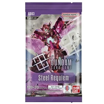 Gundam TCG Steel Requiem GD-03 Booster