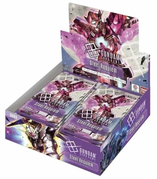Gundam TCG Steel Requiem GD-03 Booster box