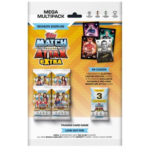 2025-2026 Topps Match Attax Extra Mega Multipack