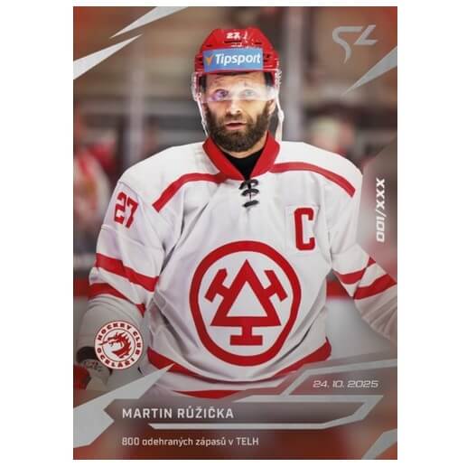 Hokejová karta Live Tipsport 2025-2026 - L-08 Martin Růžička