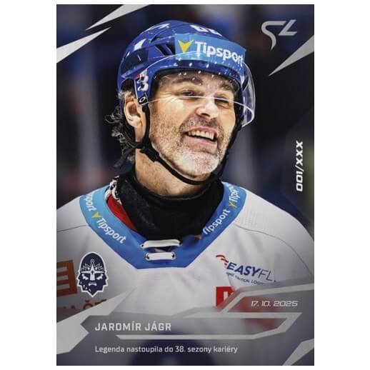 Hokejová karta Live Tipsport 2025-2026 - L-05 Jaromír Jágr