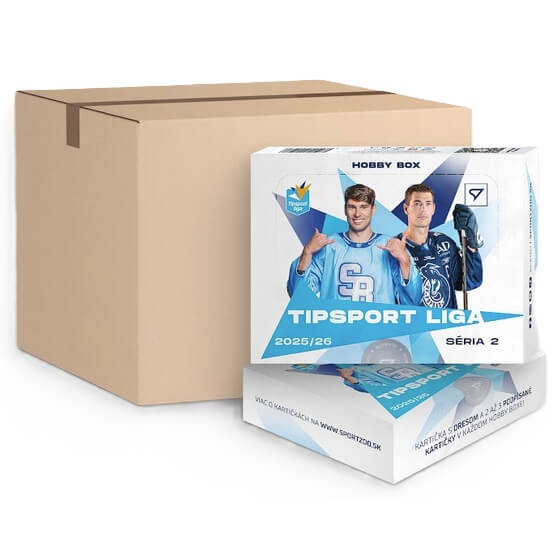 Hokejové karty Tipsport liga SK 2025-2026 - Hobby case - 2. série