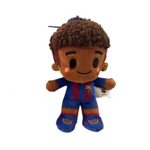Plyšový fotbalista FC Barcelona - 12 cm