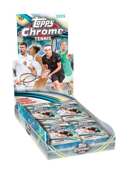 2025-2026 Topps Chrome Tennis Hobby Box