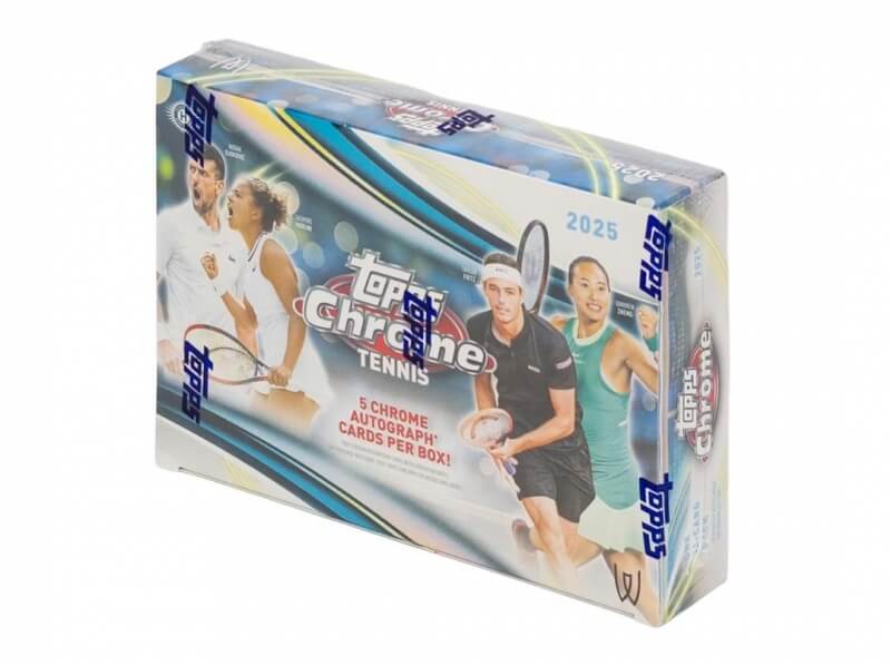 2025-2026 Topps Chrome Tennis karty Breaker's Delight Box