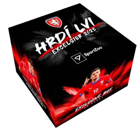 Fotbalové karty Hrdí lvi 2025 Exclusive Box