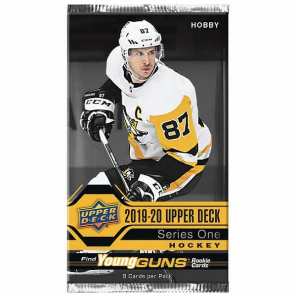 2019-2020 Upper Deck Series 1 Hockey Hobby balíček - hokejové karty