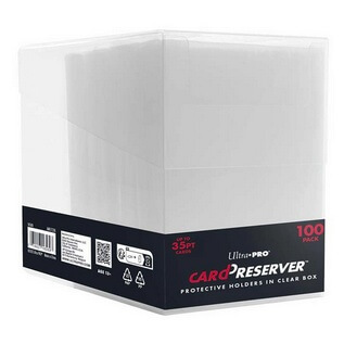 Krabička UltraPro s obaly na karty (Cardpreserver in Clear Box)  - 100 ks