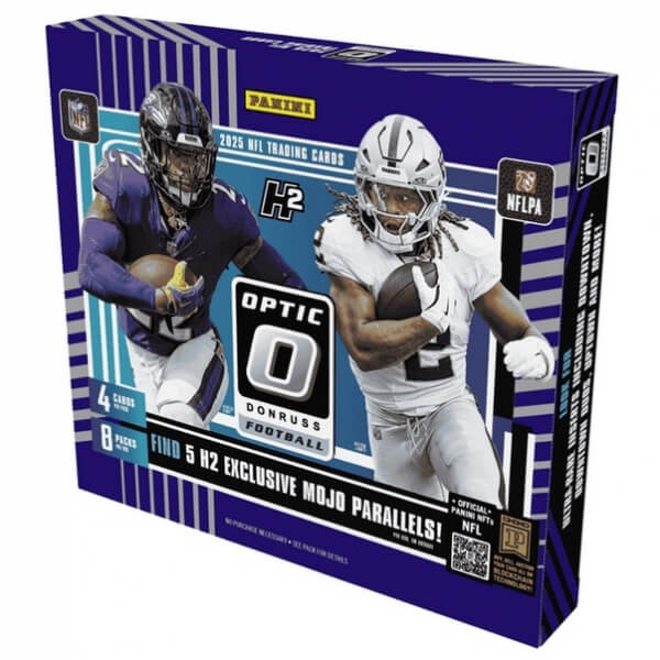 2025 Panini Donruss Optic Football H2 Hobby Hybrid - karty amerického fotbalu NFL