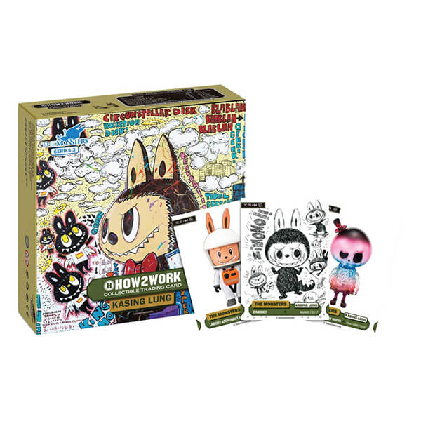 Labubu The Monsters Series 3 Hobby Box - sběratelské karty