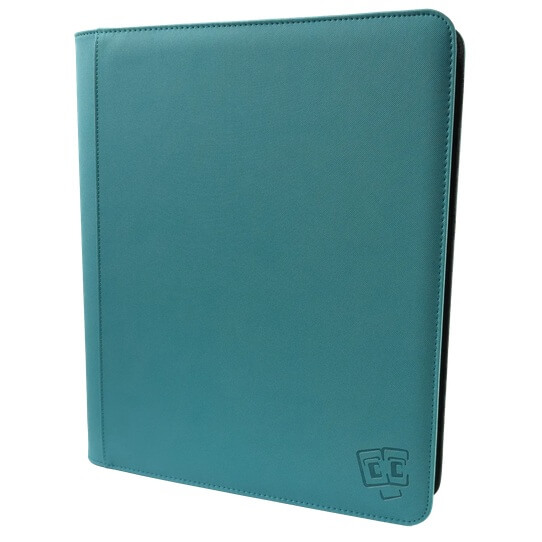 Album na toploadery TCG Guru 9-Pocket Zippered - Turquoise