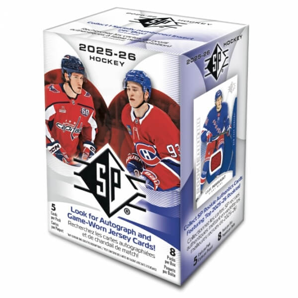 2025-2026 Upper Deck SP Hockey Blaster Box - hokejové karty