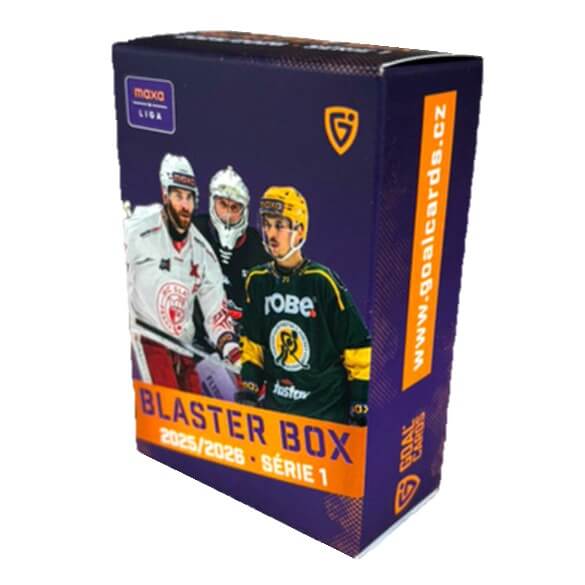 Hokejové karty Maxa liga 2025-2026 Serie 1 Blaster box