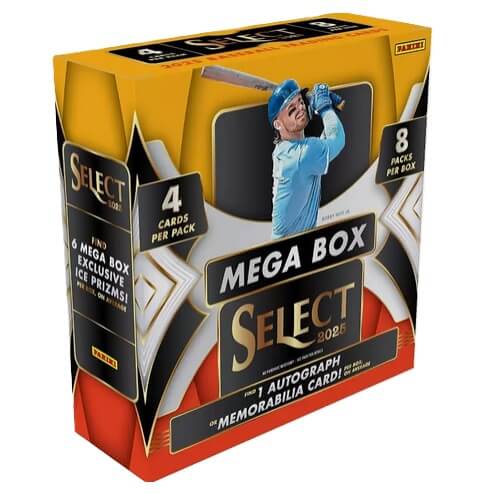 2025 Panini Select Baseball Mega Box - karty MLB