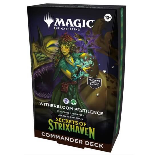 Magic The Gathering Secrets of Strixhaven Commander Deck - Witherbloom Pestilence