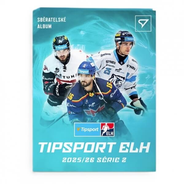 Hokejové karty Tipsport ELH 25/26 Deskové album 2. série