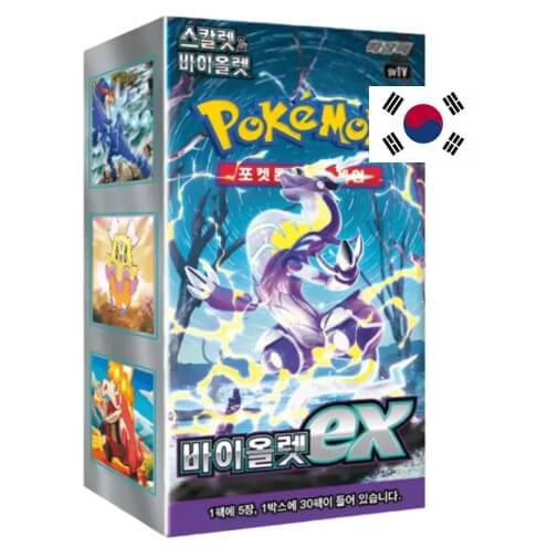 Pokémon Scarlet & Violet - Violet EX Booster Box - korejsky