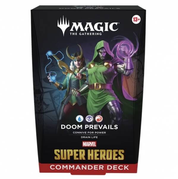 Magic The Gathering Marvel Super Heroes Commander Deck - Doom Prevails