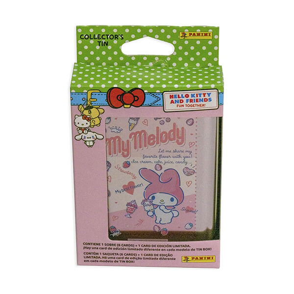 Sběratelské karty Hello Kitty - plechovka s kartami - My Melody