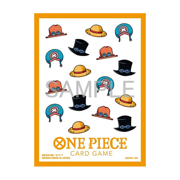 Obaly na karty One Piece TCG Vol. 13 - Hat Patterns (70 ks)