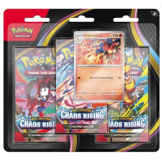 Pokémon Chaos Rising 3 Pack Blister - Charmeleon