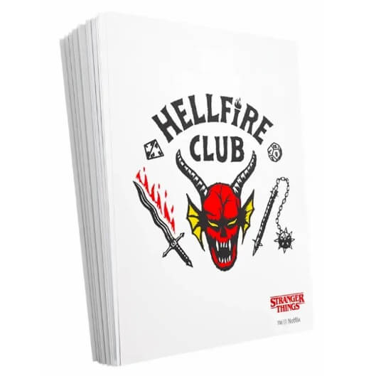 Obaly na karty Gamegenic - Stranger Things Hellfire Club - 50 ks