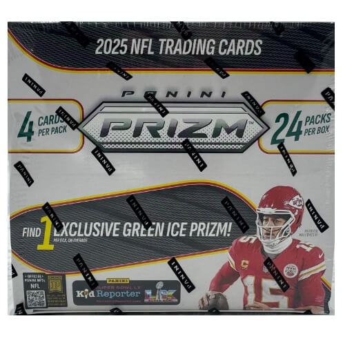 2025 Panini Prizm NFL Football Retail Box - karty amerického fotbalu