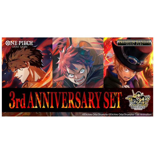 One Piece Card Game Japanese 3th Anniversary Set - EN
