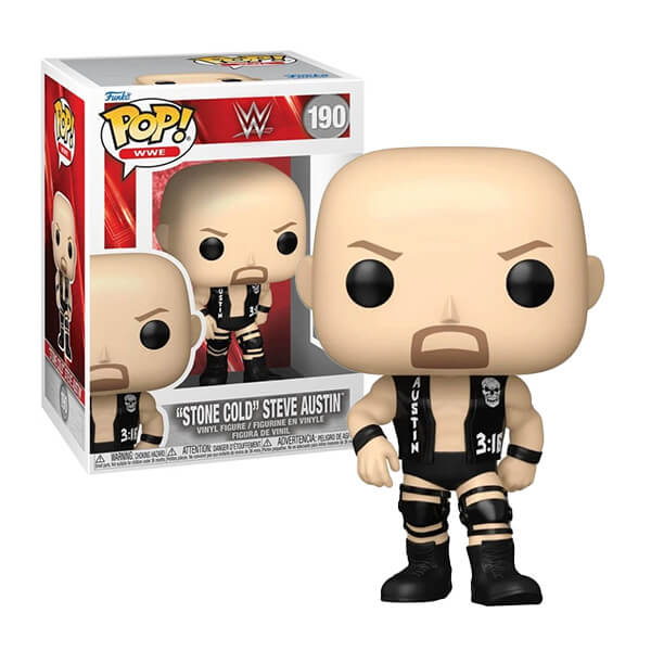 Funko POP! figurka Wrestling #190 - "Stone Cold" Steve Austin - 9 cm