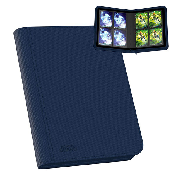 Album na karty Ultimate Guard 4-Pocket ZipFolio XenoSkin Blue