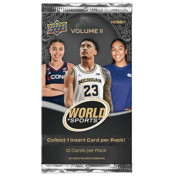 2026 Upper Deck World of Sports Volume 2 Hobby balíček