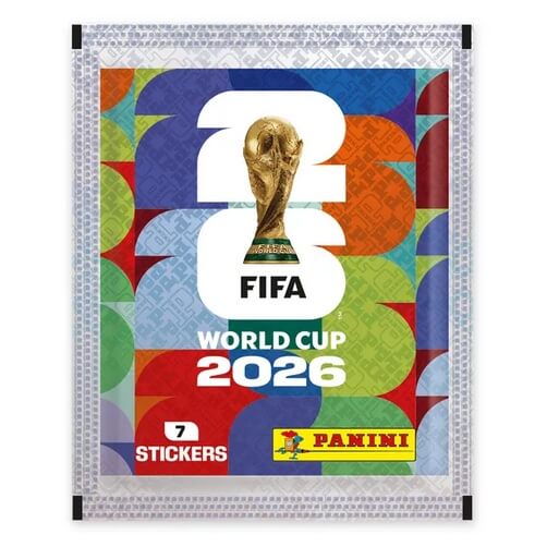 FIFA World Cup 2026 stickers - balíček fotbalových samolepek