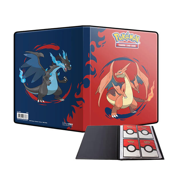 Pokémon album na karty vel. A5 - Mega Charizard X a Mega Charizard Y
