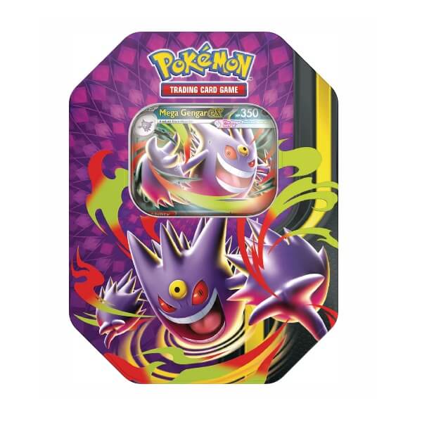 Plechovka Pokémon Mega Moonlit Tin - Mega Gengar ex 