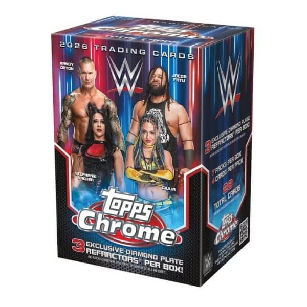 2026 Topps Chrome WWE Blaster Box