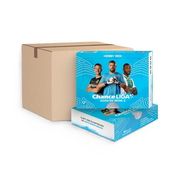 Fotbalové karty Chance liga 2025-2026 2. série Hobby case