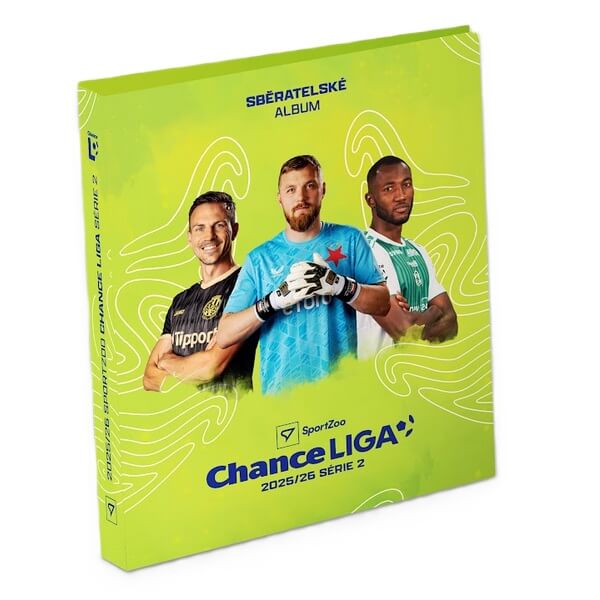 Album na karty Chance liga 2025-2026 2. série - deskové album