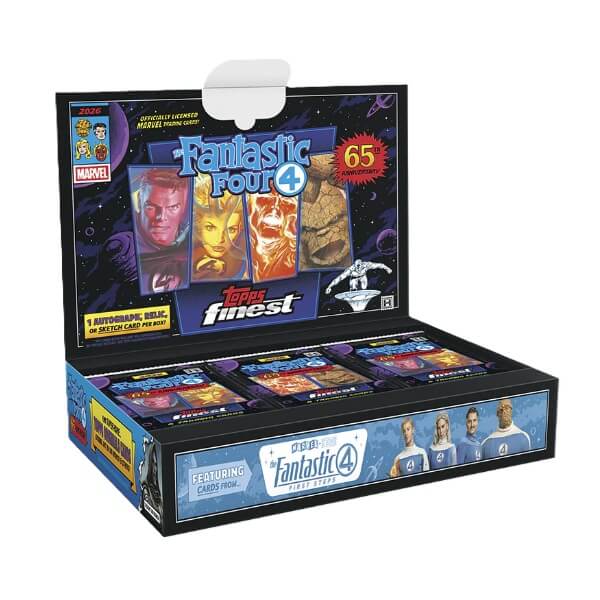 2026 Topps Finest Fantastic Four - Hobby Box