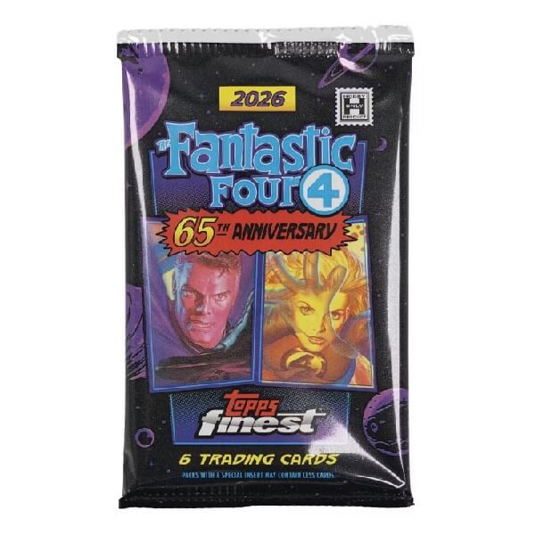 2026 Topps Finest Fantastic Four - Hobby balíček