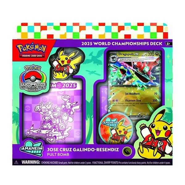 Pokémon TCG World Championship Deck 2025 Jose Cruz Galindo Resendiz - Pult Bomb