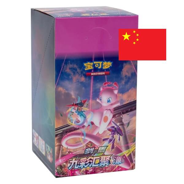 Pokémon Nine Colors Gathering Origin Booster Box - čínsky