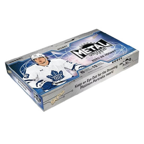 2025-2026 NHL UD Skybox Metal Universe Hockey Hobby Box