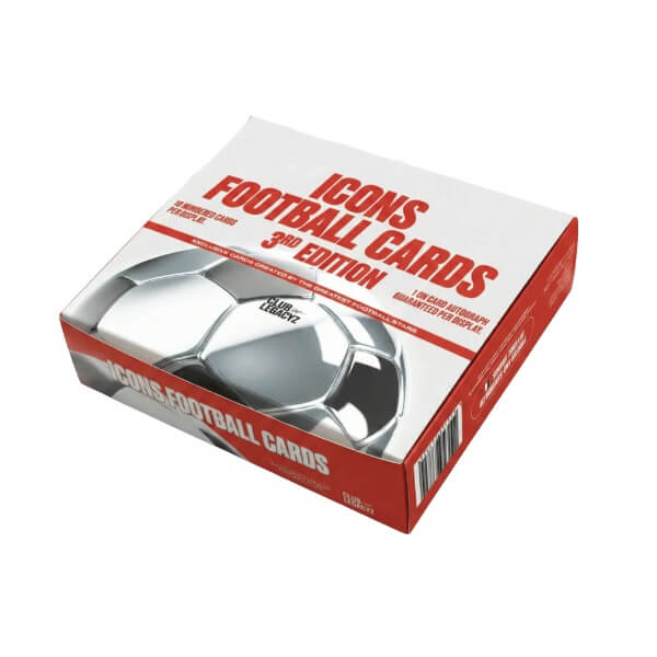 Fotbalové karty 2026 Club Legacyz Icons Soccer 3rd Edition Hobby Box