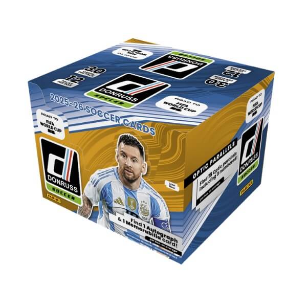 2025/2026 Panini Donruss Road to FIFA World Cup Hobby Box - fotbalové karty